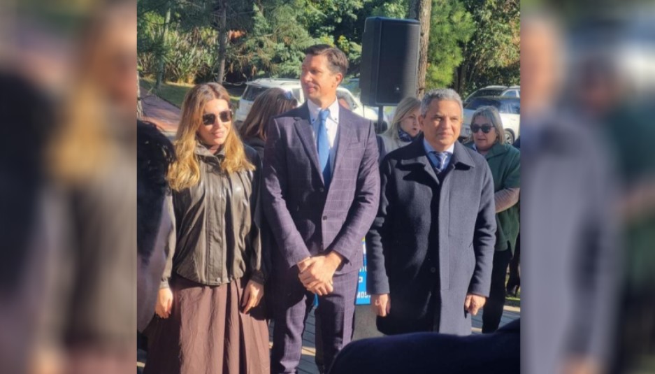 Inauguración Plaza del Bicentenario de Centroamérica, en Punta del Este